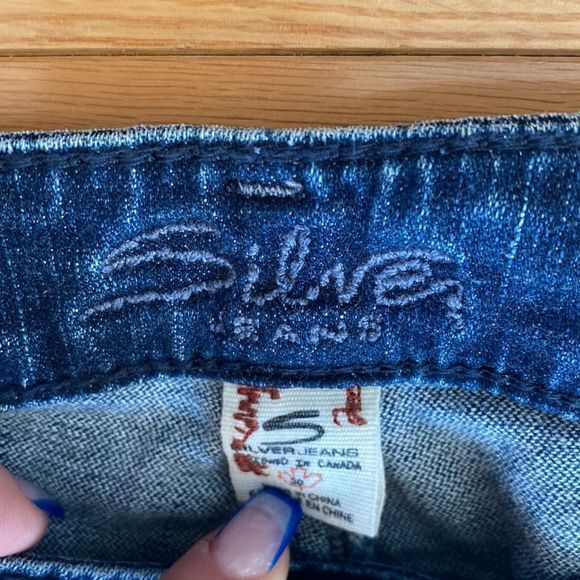 Silver jeans Tuesday seven eights ankle size 30 - Picture 4 of 11